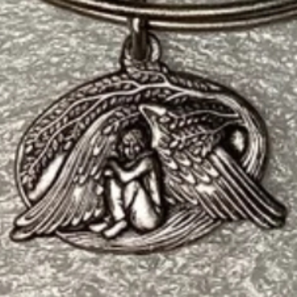 Alex And Ani Expandable Wire Bangle New With Tag Guardian of Healing, Renew Me - Picture 16 of 16